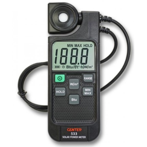 CENTER 533 Solar Power Meter CENTER 533 Solar Power Meter